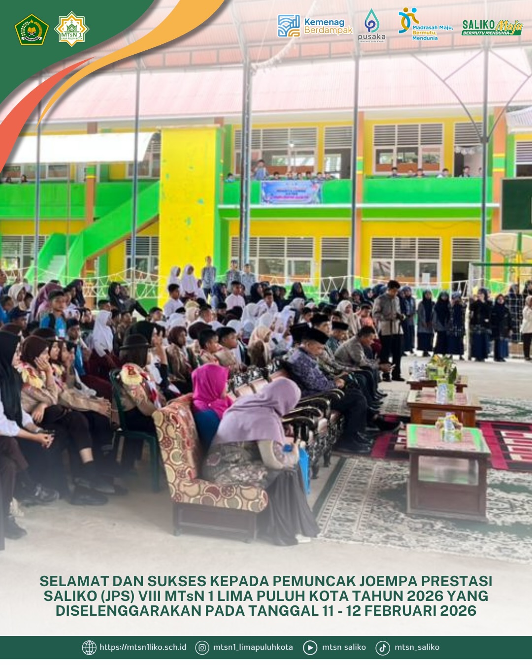 Berjalan Sukses dan Meriah, Joempa Prestasi Saliko (JPS) ke-VIII